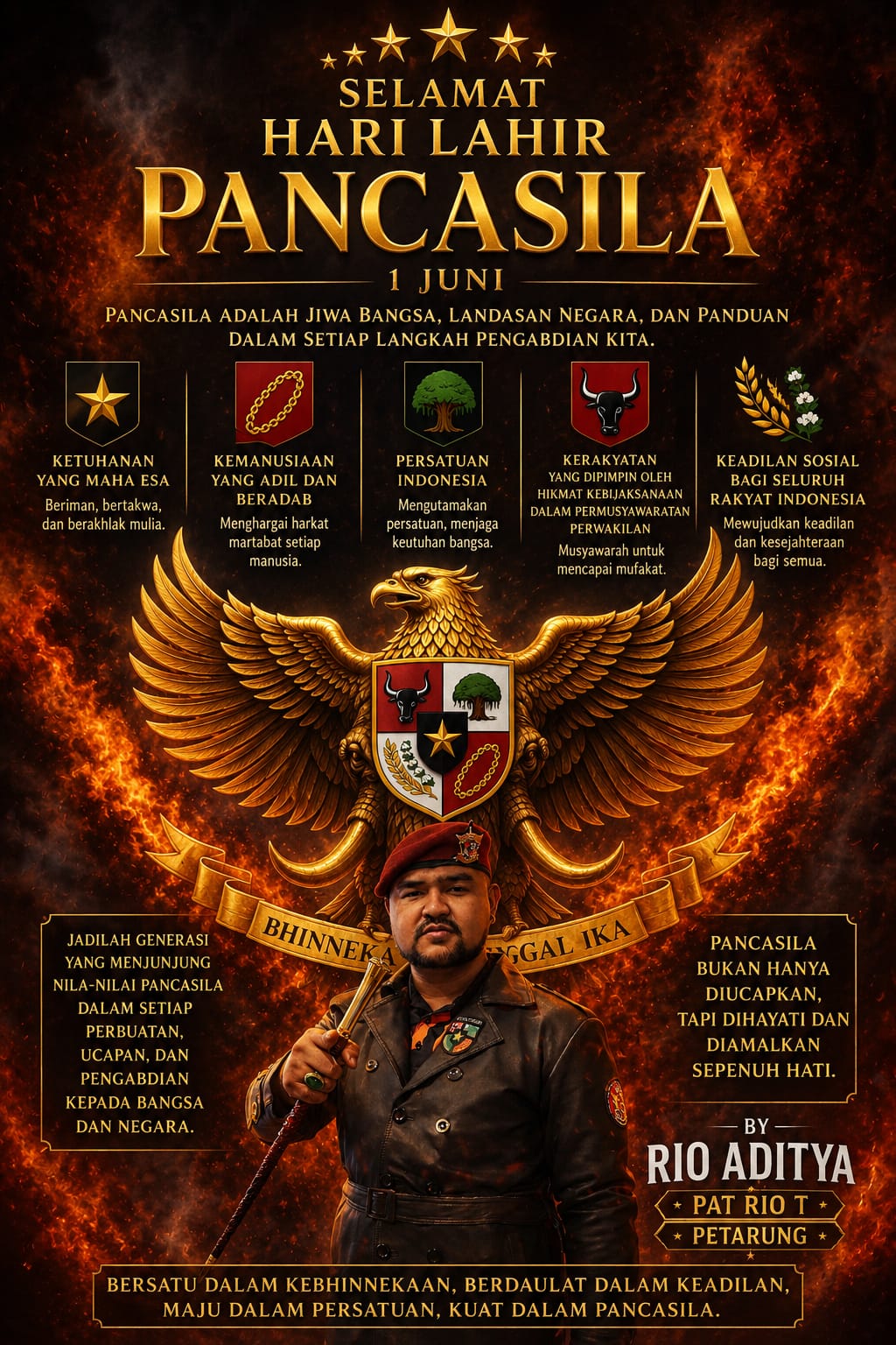 Pancasila: Jiwa Bangsa dan Panduan Pengabdian dalam Gerak Juang Pemuda