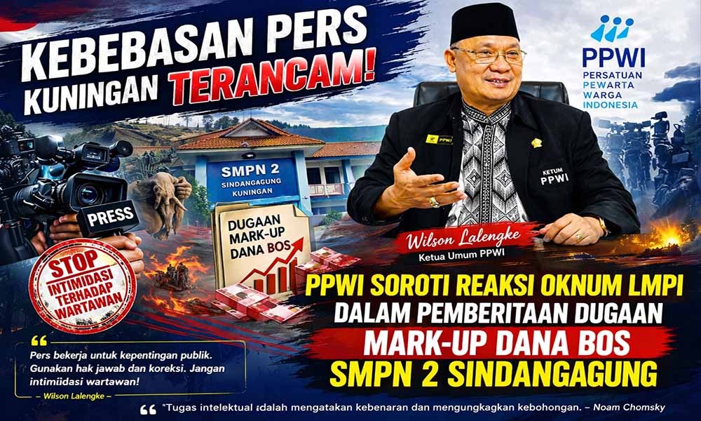 Kebebasan Pers di Kuningan Terancam, PPWI Soroti Sikap Reaktif Oknum LMPI dalam Skandal SMPN 2 Sindangagung