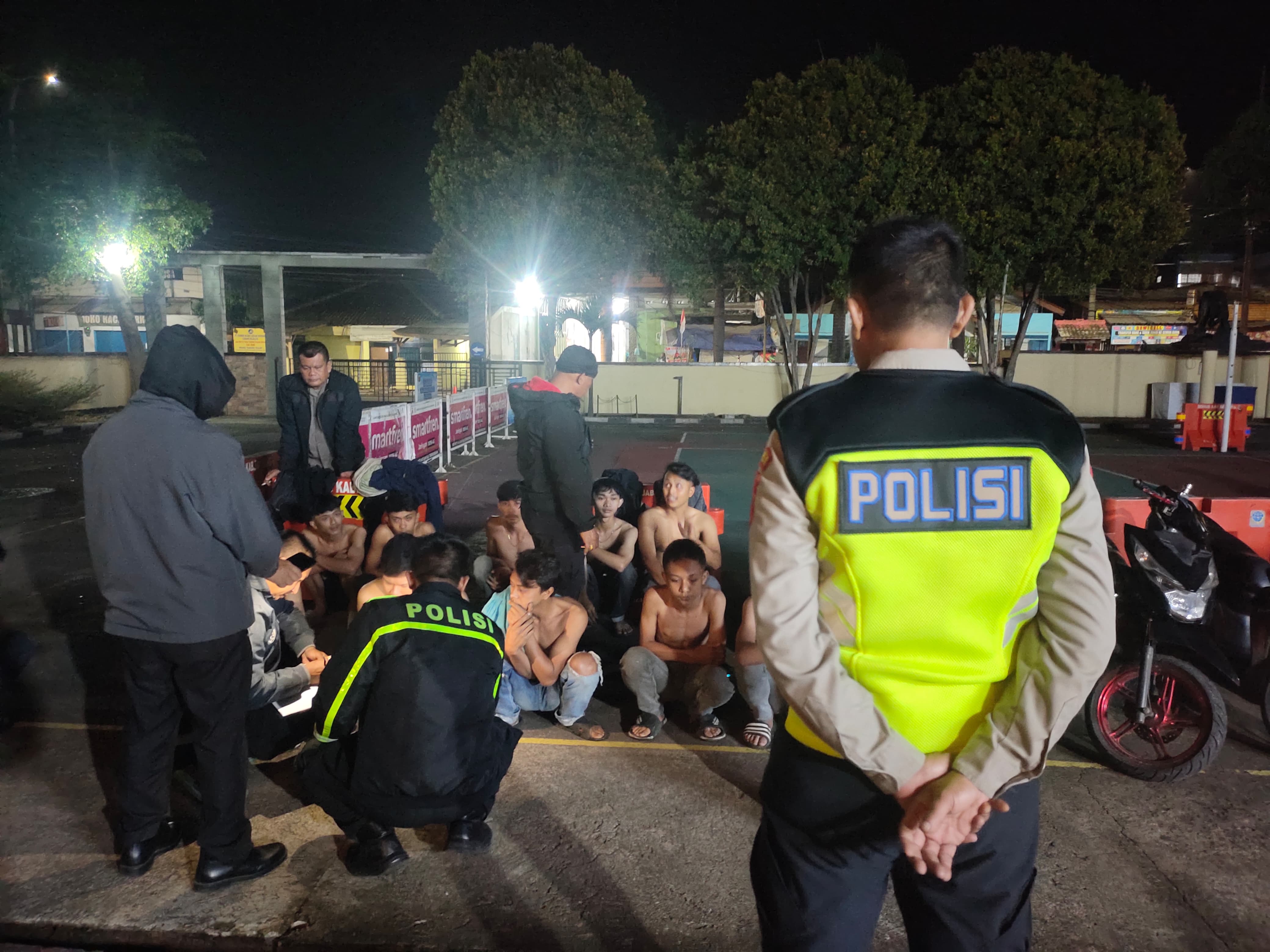 Polsek Majalaya Amankan 25 Sepeda Motor dan 2 Orang Diduga Joki, Dalam Aksi Balap Liar 